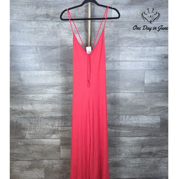 Mono B Spaghetti Strap Jumpsuit Size S - Picture 1 of 6